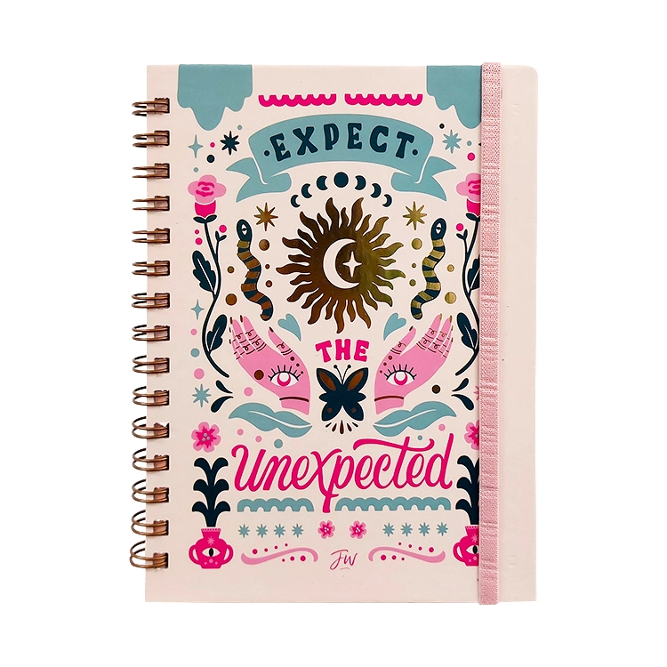 Cuaderno con Espiral A5 FW Magic Unexpected 16x21 cm 96 hojas rayado Art.999732